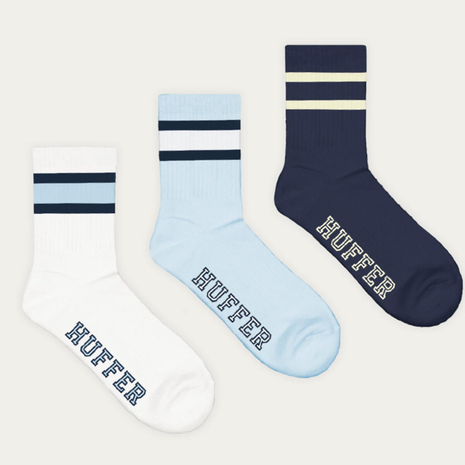 Huffer Rib Sock/All Stars 3 Pack
