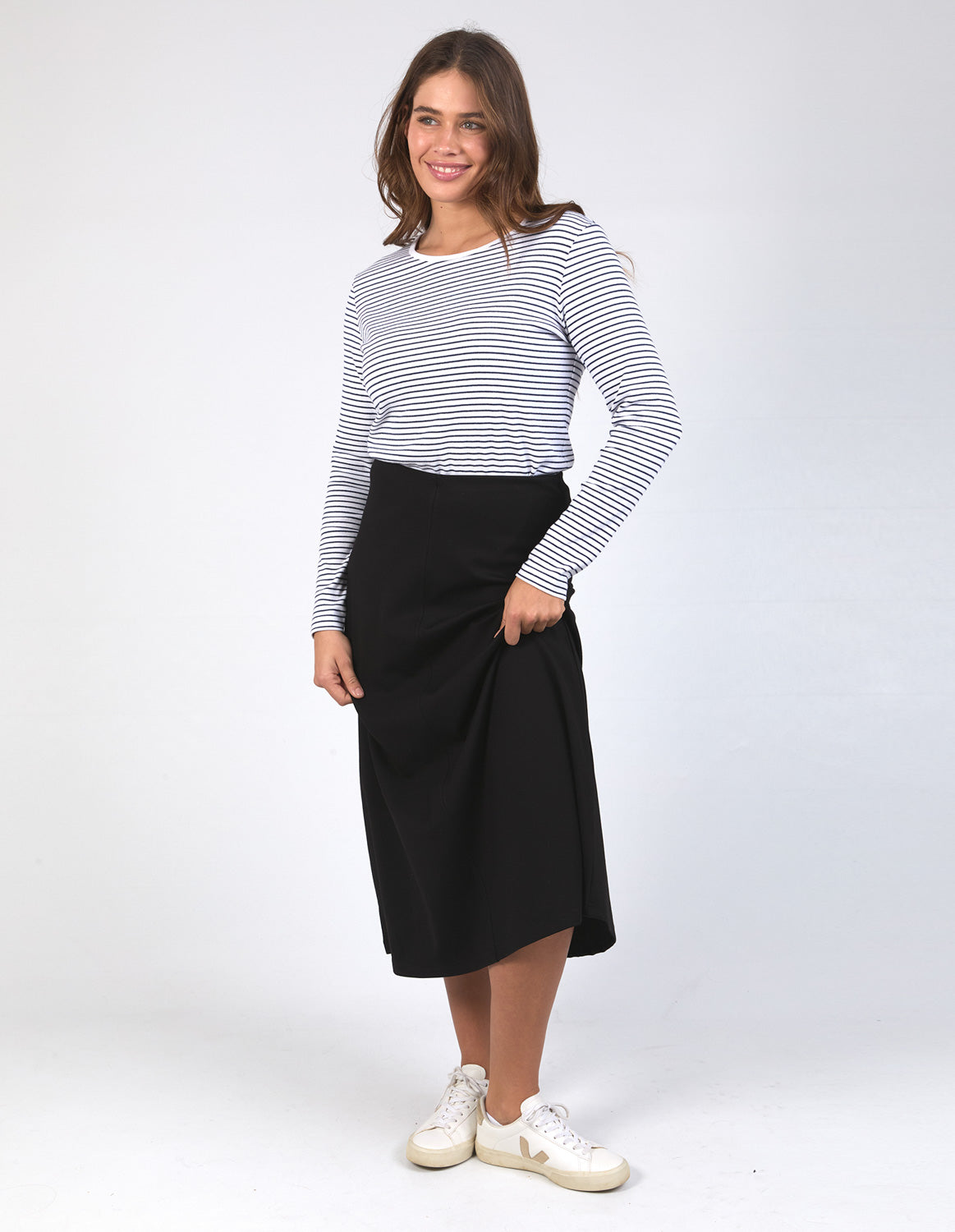 Elm Penny Ponte Skirt