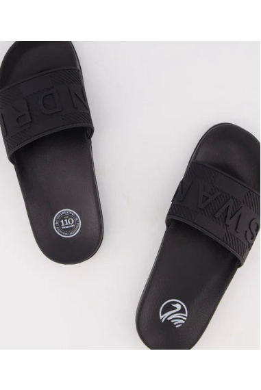 Swanni Boss Slides - Black
