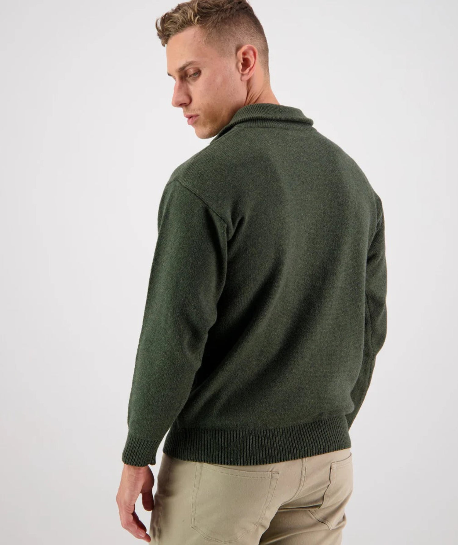 Swanndri Kids Mariner Zip Neck Sweater