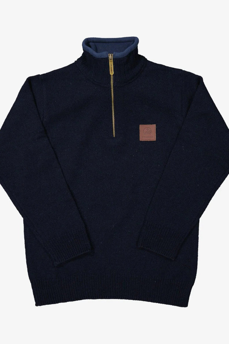Swanndri Kids Mariner V2 Zip Neck Sweater